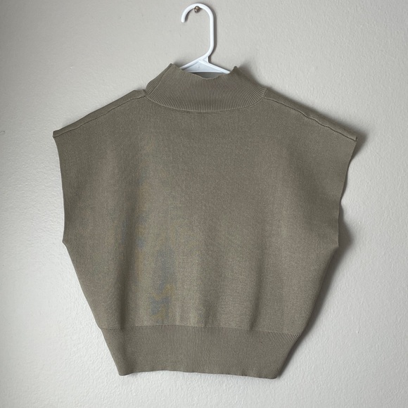 Commense Sweaters - Commense Olive Cowl Neck Sweater